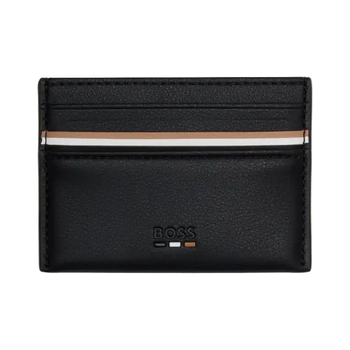 Hugo Boss Картхолдер из искусственной кожи мужской черный