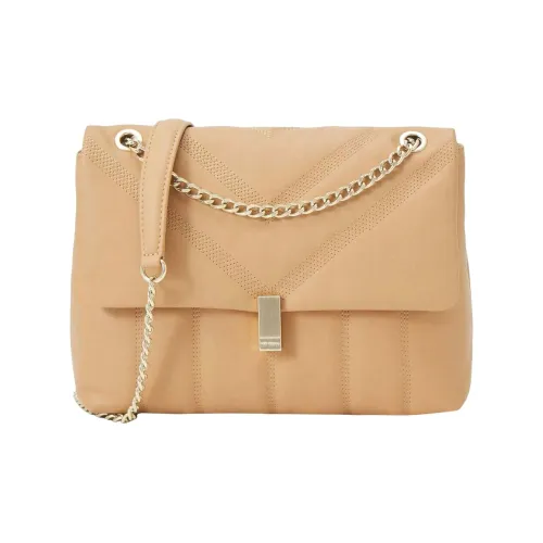 TED Baker Кожа Плечевая сумка Стандартная Женская Коричневая