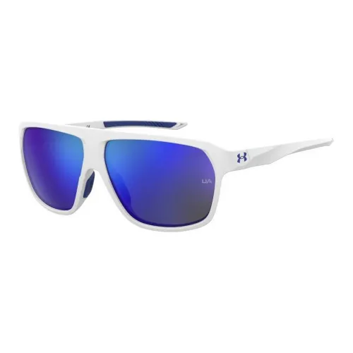 Under Armour Plastic Rectangular Sunglasses Unisex White Under Armour Пластик Прямоугольные Солнцезащитные очки Унисекс Белый