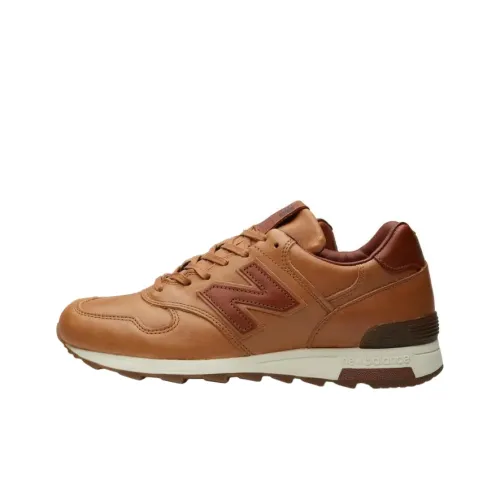New Balance NB 1400 Амортизация Износостойкий MID Топ Беговые кроссовки Унисекс Коричневый белый