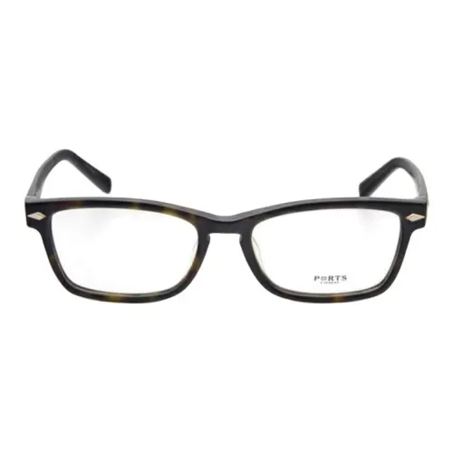 PORTS Пластиковая оправа Квадратные Оправы для очков Мужские Темные Черепаховый