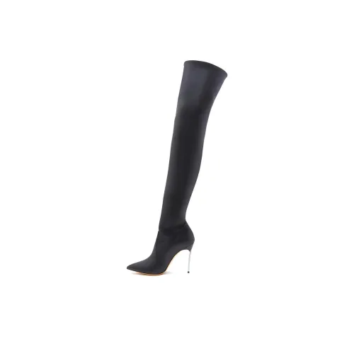 Casadei Blade Over The Knee Boots 10 см Женские Черные