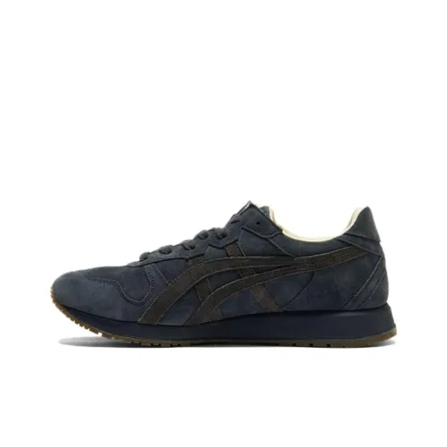 Onitsuka Tiger Alliance Slip-resistant Abrasion-resistant Low Top Casual Shoes Unisex Dark Blue Onitsuka Tiger Alliance Противоскользящая Устойчивая к истиранию Низкий Топ Повседневная Обувь Унисекс Темно-синий