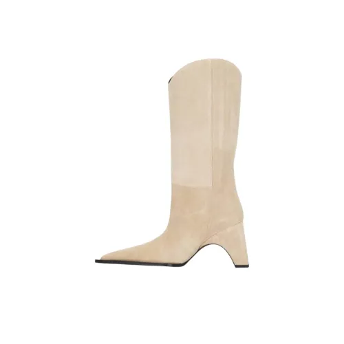 COPERNI Bridge Высокие сапоги до колена 9 см женские бежевые