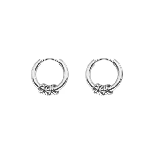 Серьги KING OF BLING из титановой стали унисекс