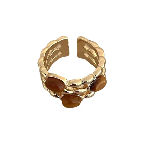 KING OF BLING Сплав Камень Тигровый глаз Кольца Унисекс