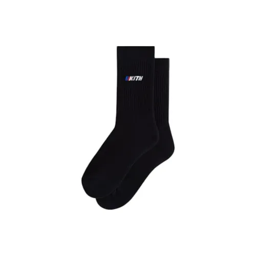 KITH Collaboration Черные Мужские Носки MID до икры