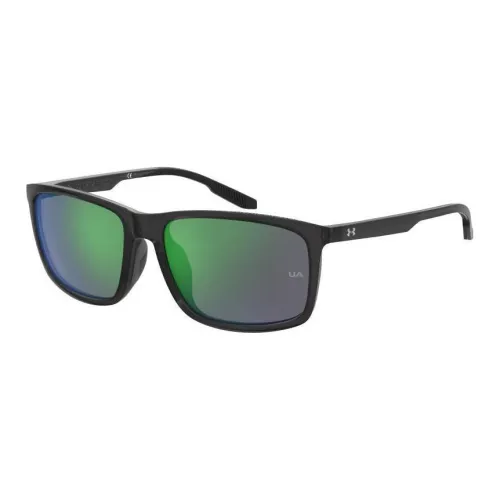 Under Armour Смола Прямоугольные Солнцезащитные очки Мужские Черные
