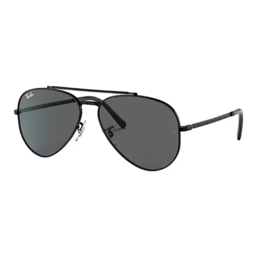 RayBan Металлические Aviator Солнцезащитные очки Унисекс Черные