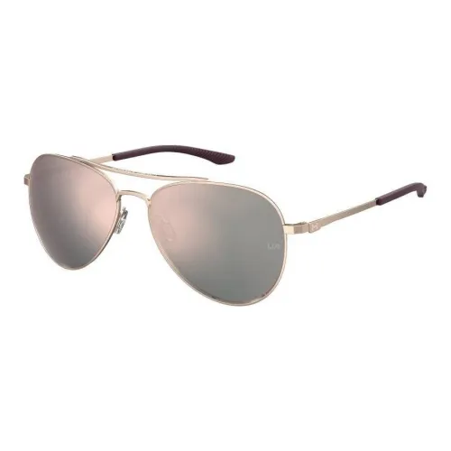 Under Armour Металл Aviator Солнцезащитные очки Унисекс Розовое золото