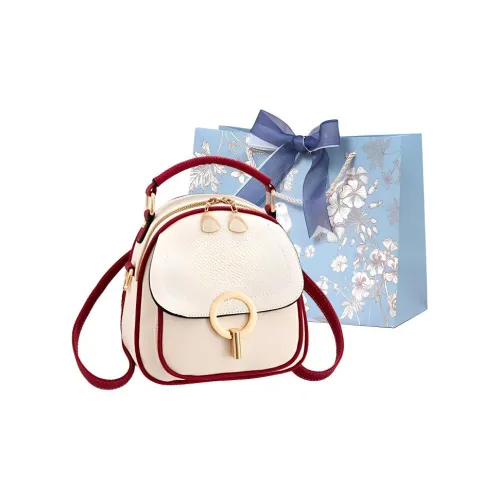 REDOO ПУ (полиуретан) Рюкзак Стандартный Женский Бежевый Розовый Бежевый Красный Бежевый Черный Розовый Белый Черный Белый Вино Красный Белый