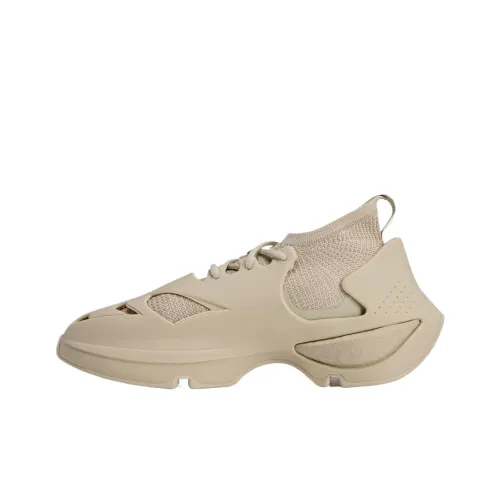 Adidas SMC Slip-resistant Abrasion-resistant Low Top Беговые кроссовки Унисекс Бежево-серый