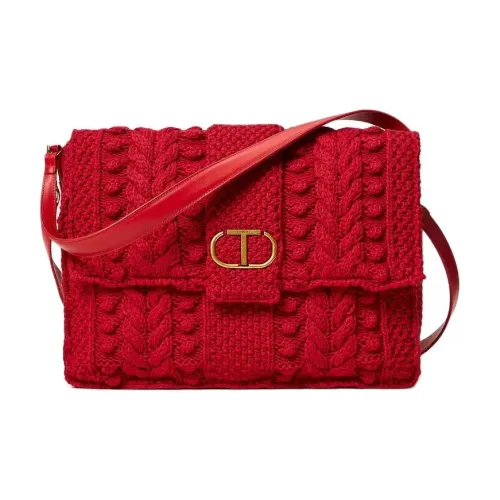 TWINSET Milano Полиэстер Плечо Сумка Женская Венеция Красный