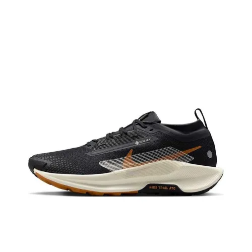 Nike Pegasus Trail 5 Износостойкий и Легкий Низкий Топ Беговые кроссовки Унисекс Черный