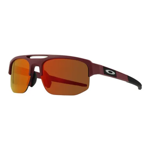 Oakley Plastic Square Sunglasses Men's Red Oakley Пластиковые квадратные солнцезащитные очки мужской красный