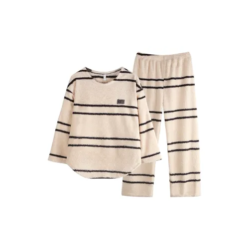 Xuan Liang Pajama Комплект Мужской Бежевый Абрикос