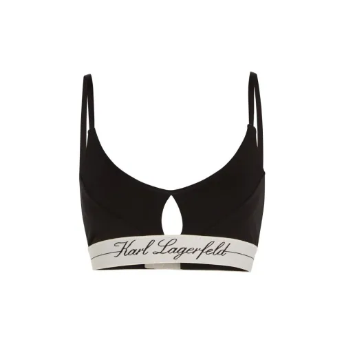 Бюстгальтер Karl Lagerfeld Hotel KARL FW24 Женские Черный