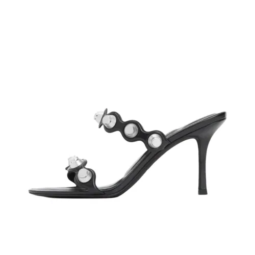 Alexander Wang Слипоны 8,5 см Женские Черные