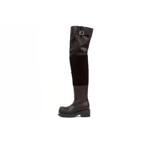 MM6 MAISON MARGIELA Ботинки выше колена Женские Черные