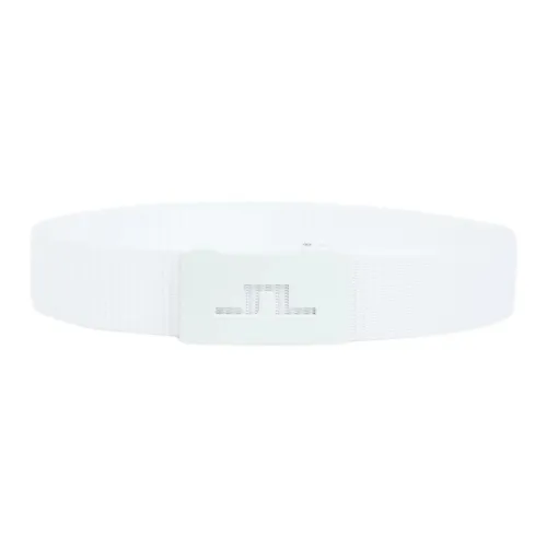 J.Lindeberg Полиамид Ремень Мужской Белый Ширина 4CM