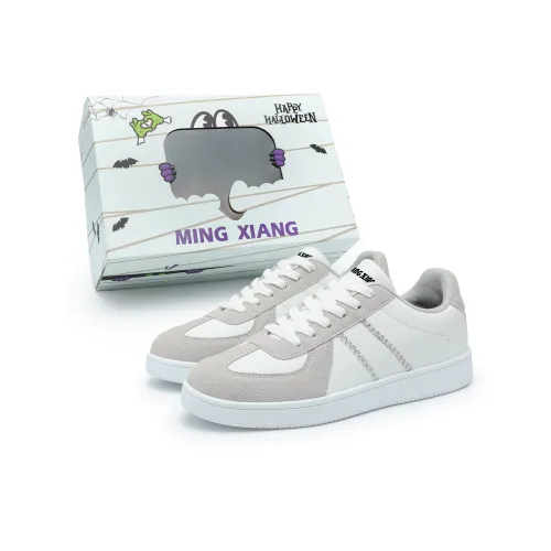 Singing Slip-resistant Abrasion-resistant Lightweight Low-top Skateboarding Shoes Women's White Gray Singing Противоскользящие Устойчивые к износу Легкие Низкие Кроссовки для скейтбординга Женские Белые Серые