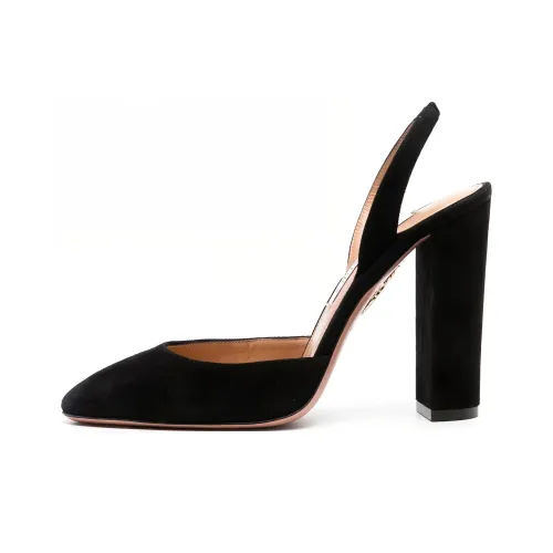 AQUAZZURA Грубый каблук Высокие каблуки Женские Черный