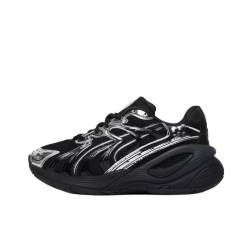 PUMA Inverse Rev Детская Повседневная Обувь Низкий Топ Черный Школьный