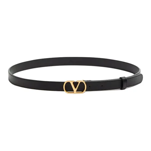 Valentino Телячья кожа Кожаные ремни Женские Черный 2CM