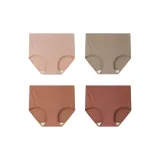 Розовый + Шоколад + Серо-оранжевый + Бежевый умбра