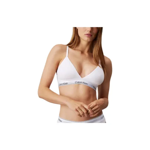 CALVIN KLEIN Бюстгальтер Европейская версия Женская Белая