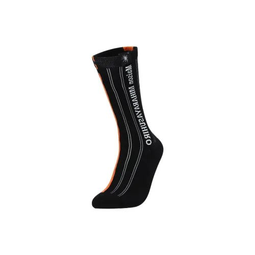 FILA 1 Pack Orange/Jet Black или Мужские Носки до колена