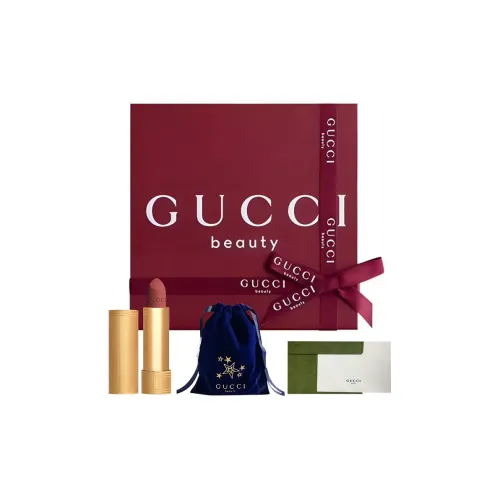 GUCCI Золотая Помада Tube Матовая Легко Смесь Тон Кожи 3,5г Хэллоуин