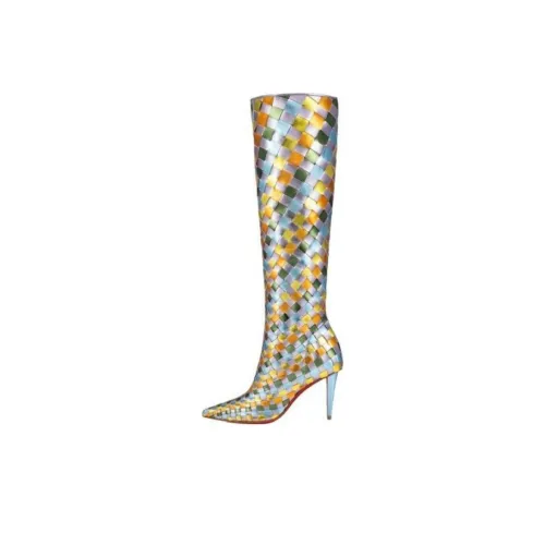 Christian Louboutin Колено высокие сапоги, многоцветные, женские