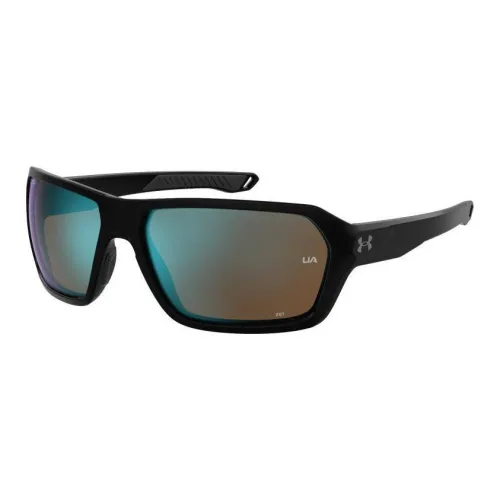 Under Armour Plastic Rectangular Sunglasses Unisex Black Under Armour Пластиковые прямоугольные солнцезащитные очки унисекс черные