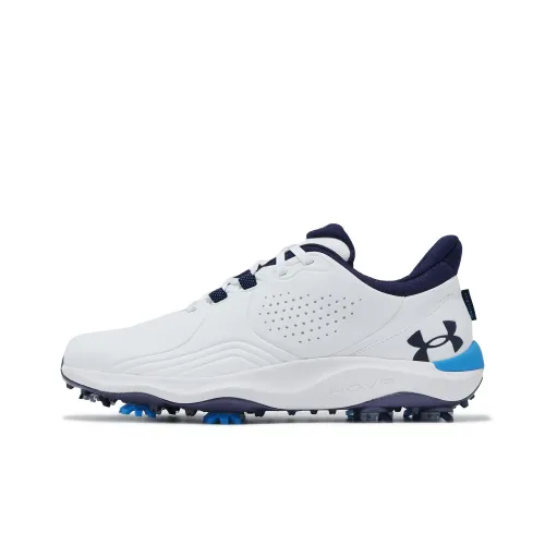 Under Armour HOVR Fade 2 Износостойкий и Легкий Низкий Топ Обувь для гольфа Мужская Белая