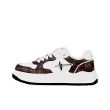 Белый/коричневый