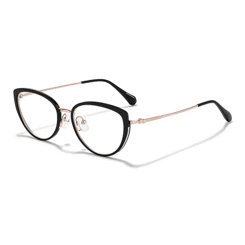 Sagawa TR Memorial Plastic Metal Cat Eye Оправы для очков Unisex