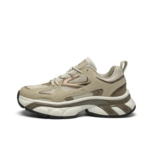 AOKANG Амортизаторы Shock Abrasion Resistant Slip Resistant Низкий Топ Толстая подошва Кроссовки Мужские Сумка для покупок