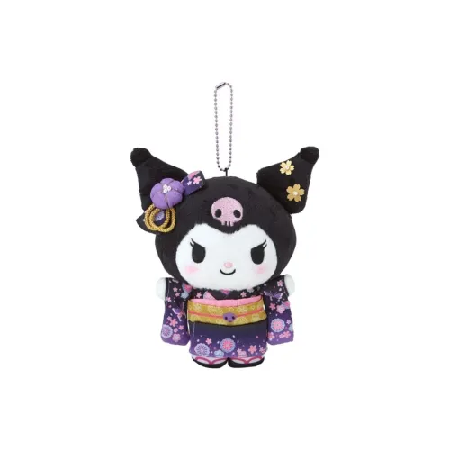 Санрио Kuromi Вишневый цветок Кимоно And Японский стиль Коллекция Совместимость с возрастом старше 3 лет Куклы