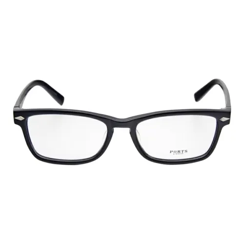 PORTS Пластиковая оправа Квадратные Оправы для очков Мужской Черный