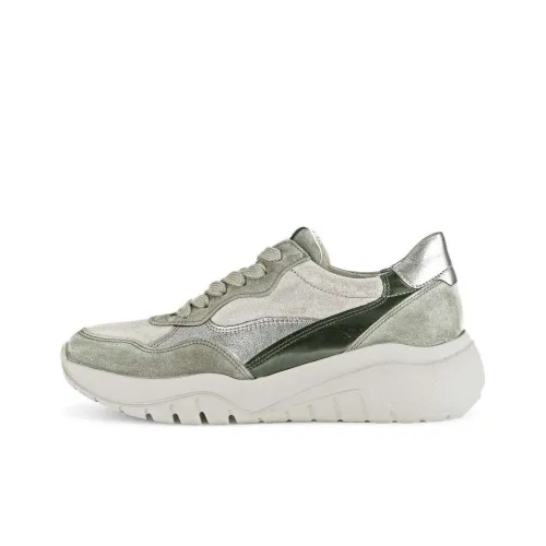 Gabor Мода Низкий Топ Повседневная Обувь Женская Зеленая