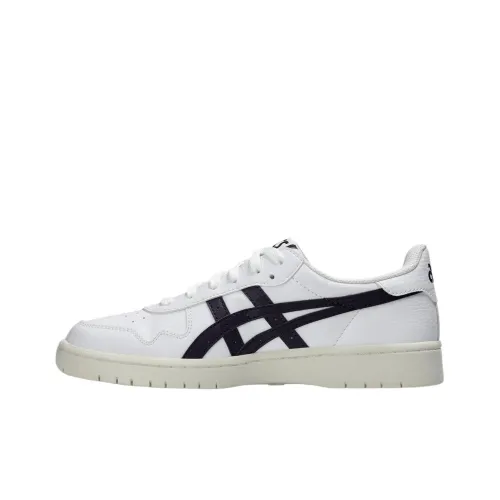Asics JAPAN S Амортизация и Дышащий Низкий Топ Скейтборд Кроссовки Женские Черный Белый
