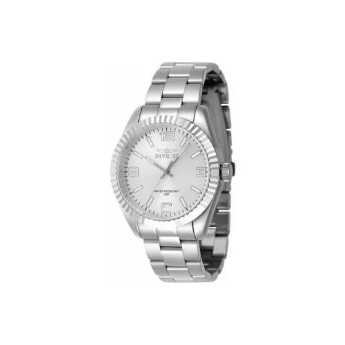 INVICTA Women's Watch Кварцевый механизм ремешок из нержавеющей стали 36 мм серебристый циферблат