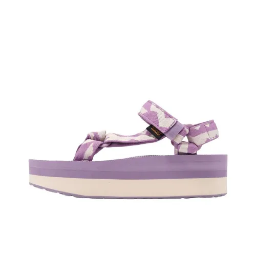 Teva Пляжные сандалии Женские Фиолетовые