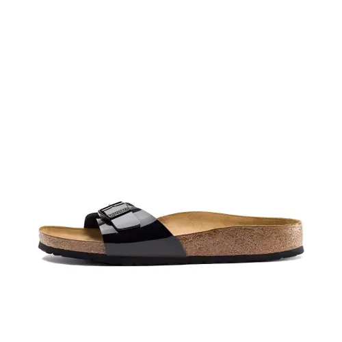 Биркенсток Madrid Резиновая подошва устойчивая к истиранию слипоны унисекс черный