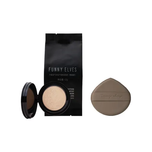 FUNNY ELVES Ground Уровень Воздушная подушка Формальная одежда Замена Комплект Длинный Долговечный Водонепроницаемый Естественный Макияж