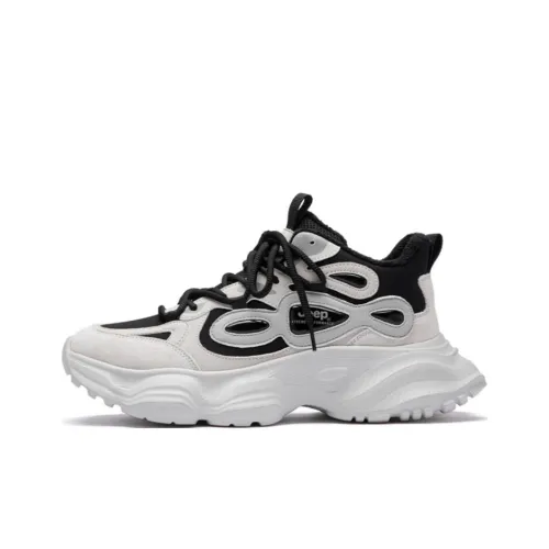 JEEP Износостойкий и Легкий Низкий Топ Кроссовки с Толстой Подошвой Мужские