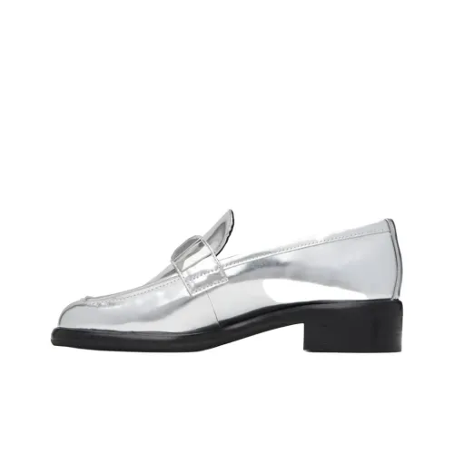 RAG BONE Maxwell Лоферы Женские Серебряные