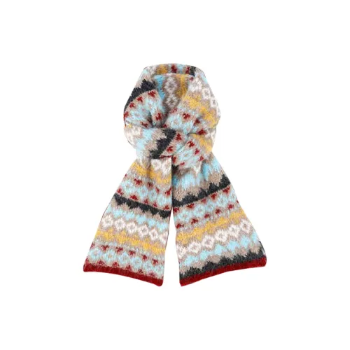 STUFFER Трикотажная ткань Вязаные шарфы Женские Многоцветный