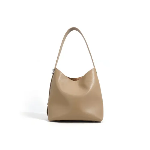 COURONNE Сумка-ведро из крупнозернистой текстуры крупнозернистая текстура плечо большая женская многоцветная